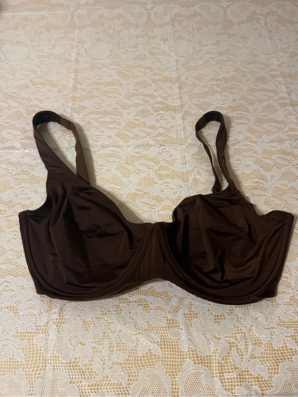 CUUP The Scoop Brown Bra Size 34F 34DDD